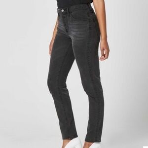 NWT DSTLD Faded Black Wash Mom Jeans